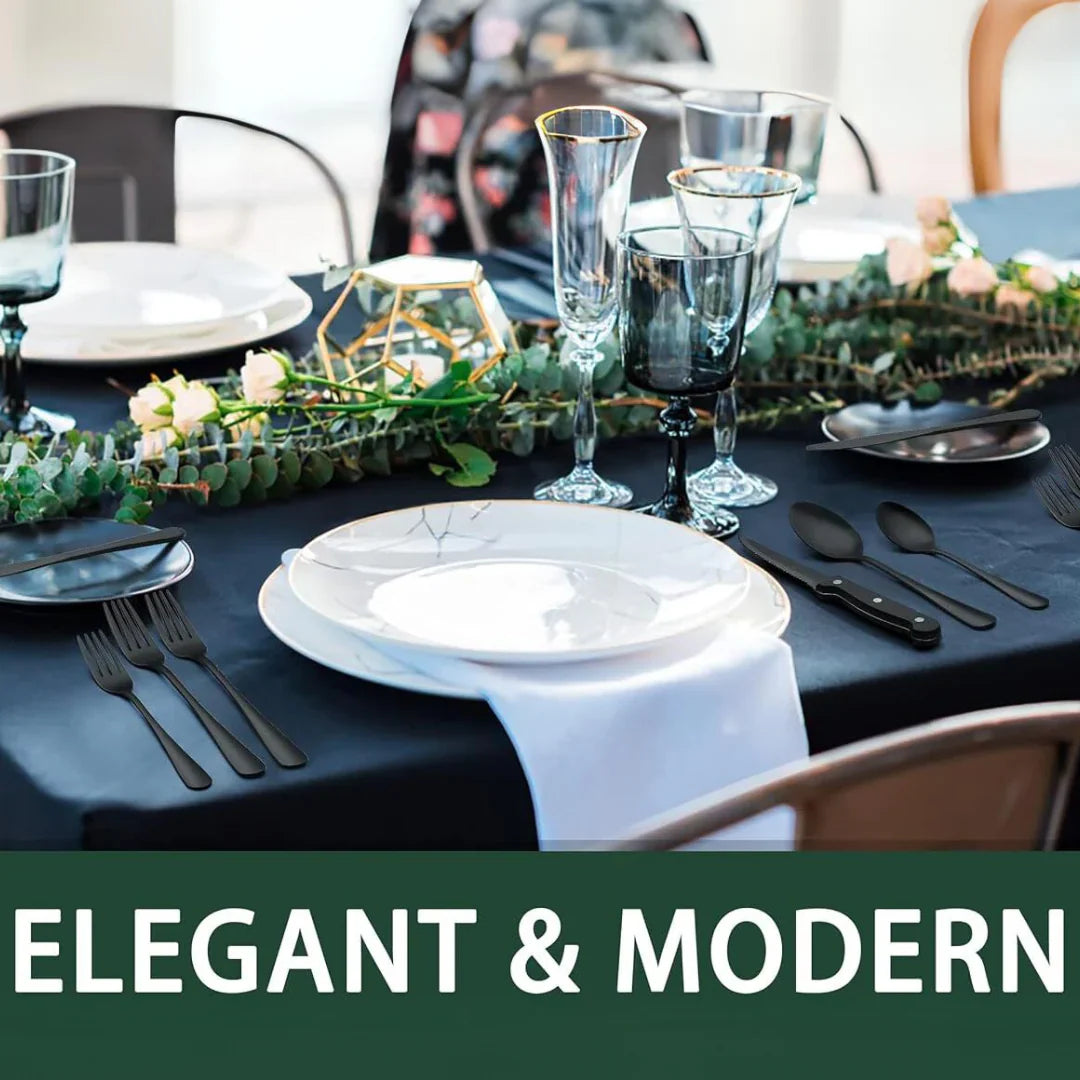 Elegantes 24-teiliges Besteckset für 4 Personen