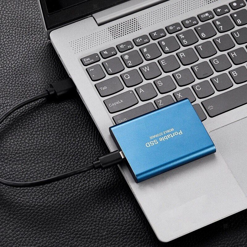 Tragbare SSD mit 128 GB – Schnelle USB 3.1 Verbindung