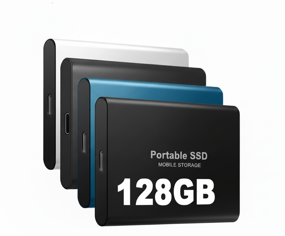 SpeicherPro | Schnelle 128GB SSD – Kompakt. Robust. Immer bereit.