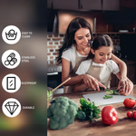 Premium Stainless Steel Cutting Board for Precise Cooking