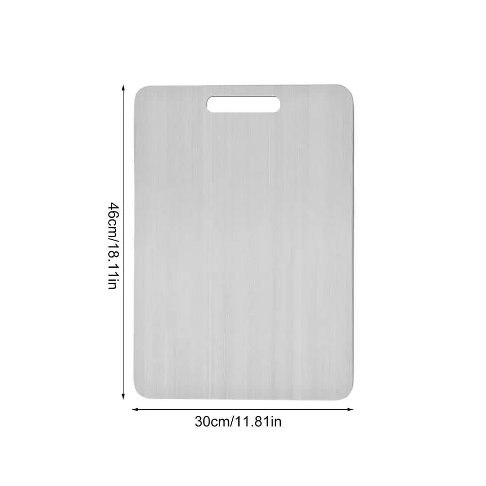 Premium Stainless Steel Cutting Board for Precise Cooking