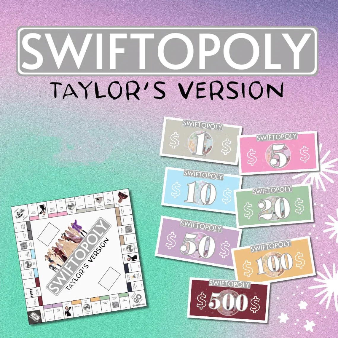 SWIFTOPOLY - The Taylor Swift Monopoly for Fans
