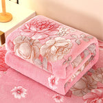 Blütenzauber Cuddly Blanket | Soft Blanket for Home & Travel