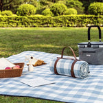 Kompakte Picknickdecke – Blau