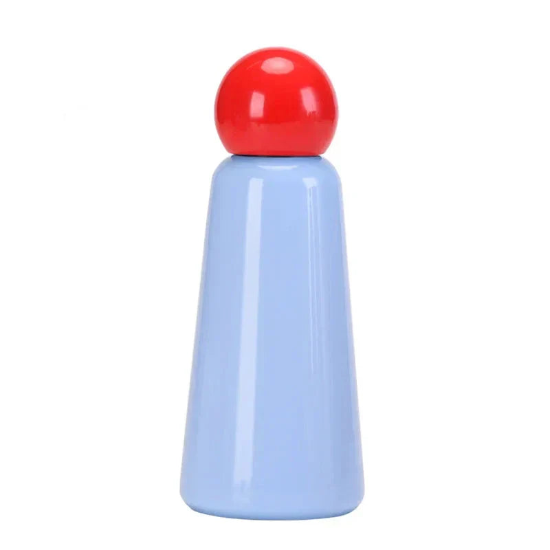 Elegante Edelstahlflasche mit doppeltem Farbdesign
