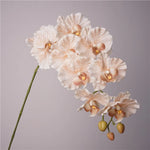 Künstliche Phalaenopsis-Orchidee mit 9 Blütenköpfen