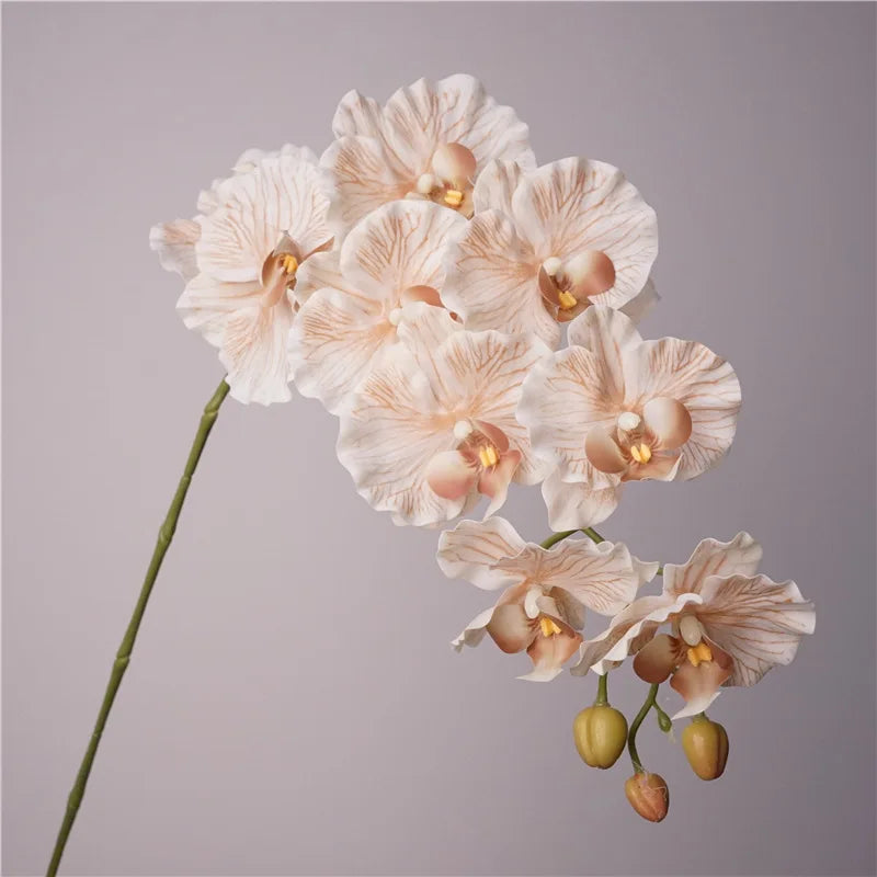 Künstliche Phalaenopsis-Orchidee mit 9 Blütenköpfen