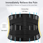 Breathable back support system with 360° flexibility