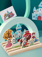 Kreatives 3D-Puzzle aus Holz – Märchenhaftes Kombinationsspiel