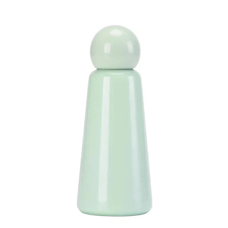 Elegante Edelstahlflasche mit doppeltem Farbdesign