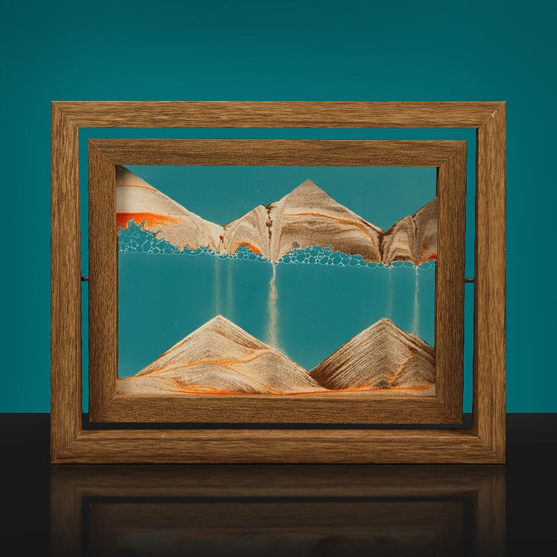 3D Sandkunst Wüstengeist für die Wohnraumgestaltung