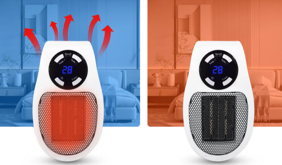Compact and Quiet Fan Heater – Efficient Warmth for Every Room