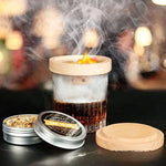 Rauchige Genüsse: Holz-Cocktailraucher-Set für kreative Drinks