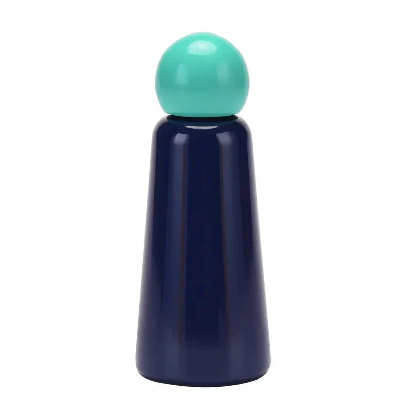 Elegante Edelstahlflasche mit doppeltem Farbdesign