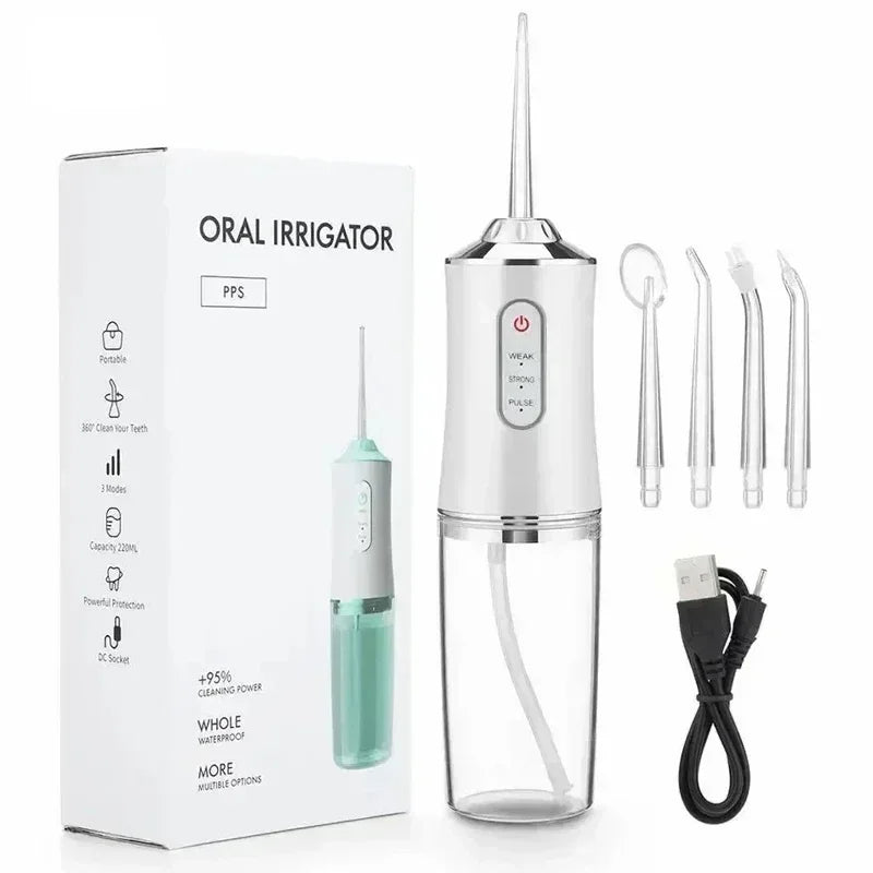 Cordless Water Flosser for Comprehensive Oral Care