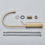 ElegantGold - Faucet for washbasins with a golden finish
