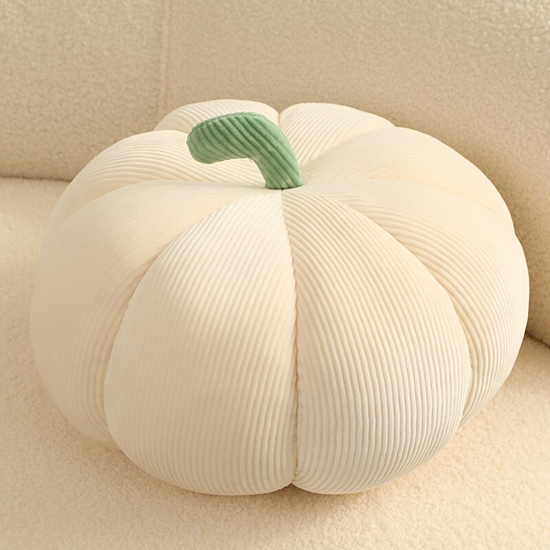 Kuschelkissen in Kürbisform