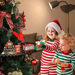 Spielzeug Zug für den Weihnachtsbaum