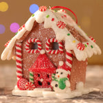 Zauberhafte LED-Gingerbread-Häuschen | Handgefertigte Weihnachtsdekoration