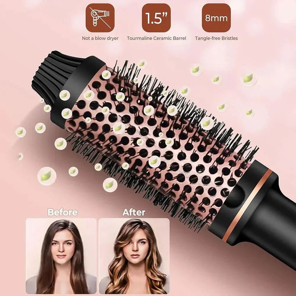 StyleMaster Pro | 3-in-1 Hair Styling Device | Anti-Scald & Ionic Care