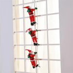 Hängende Weihnachtsdeko – Kletternder Santa Claus Figur für Fenster