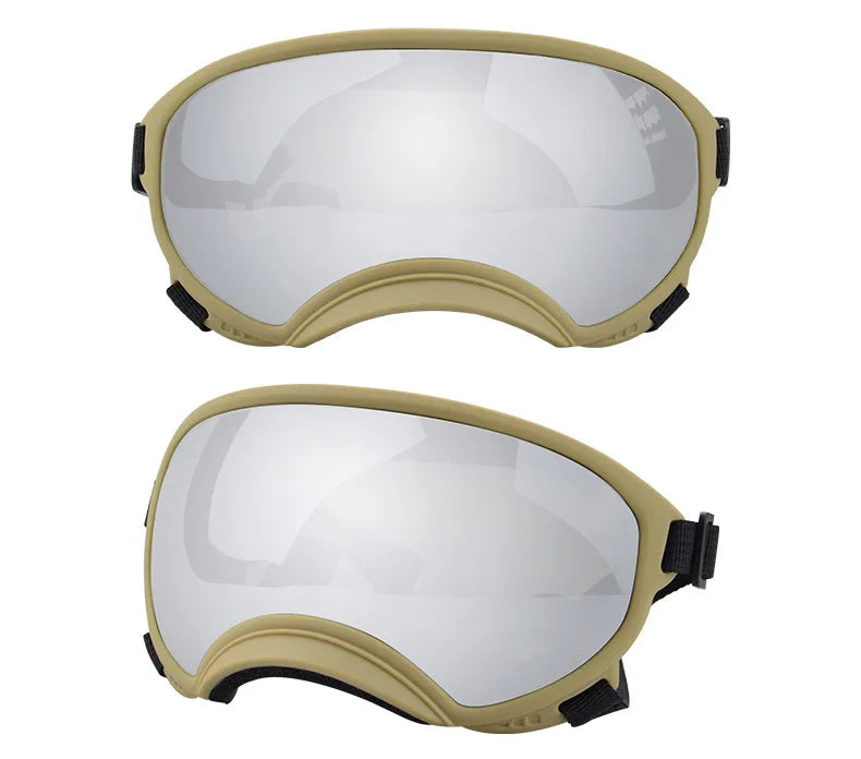Verstellbare winddichte Hundesonnenbrille mit UV-Schutz
