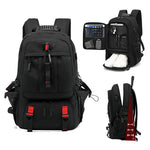 Technischer Trekking-Rucksack mit USB-Anschluss – 50L-80L Volumen