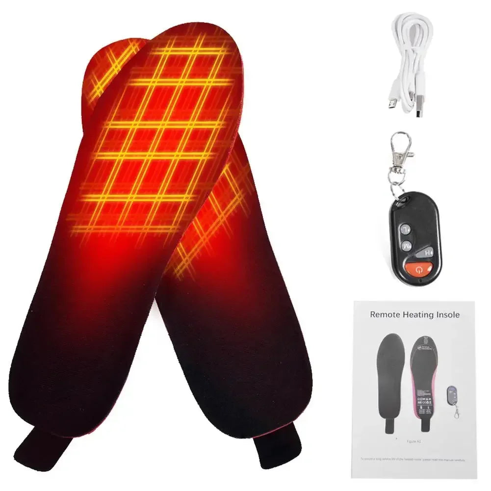 Rechargeable Heated Insoles for Cozy Winter Warmth