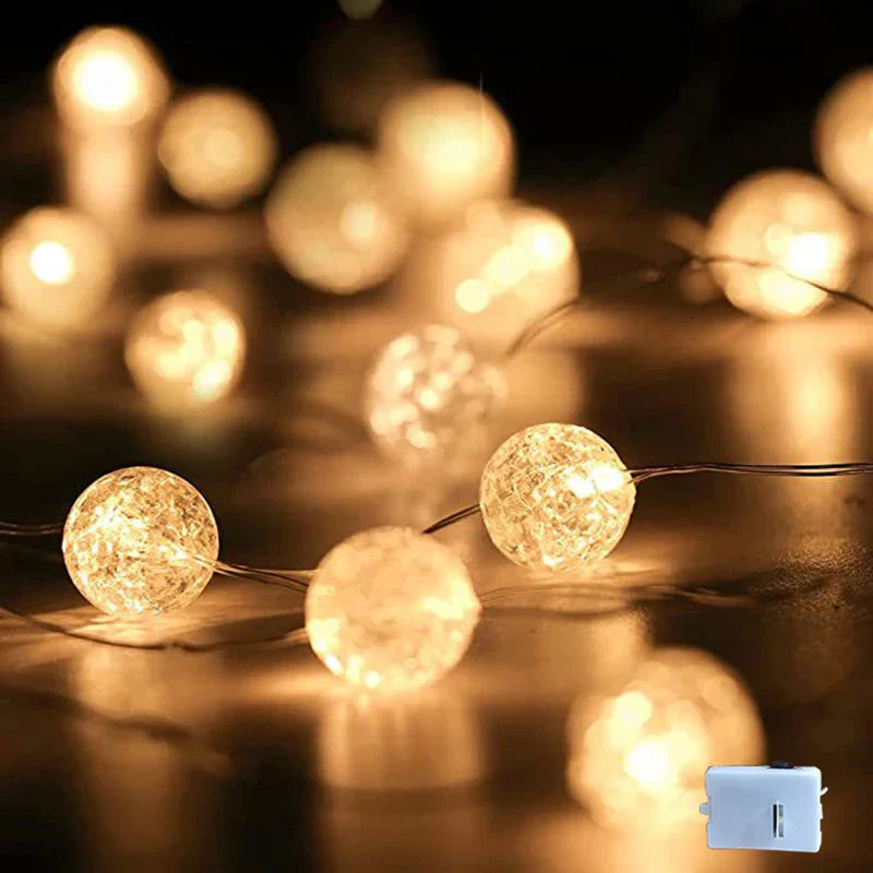Stimmungsvolle LED-Lichterkette für jeden Anlass