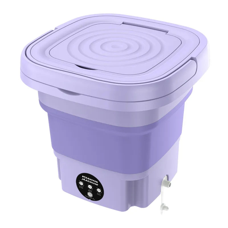 Tragbare Mini Waschmaschine 8L – Zusammenklappbar