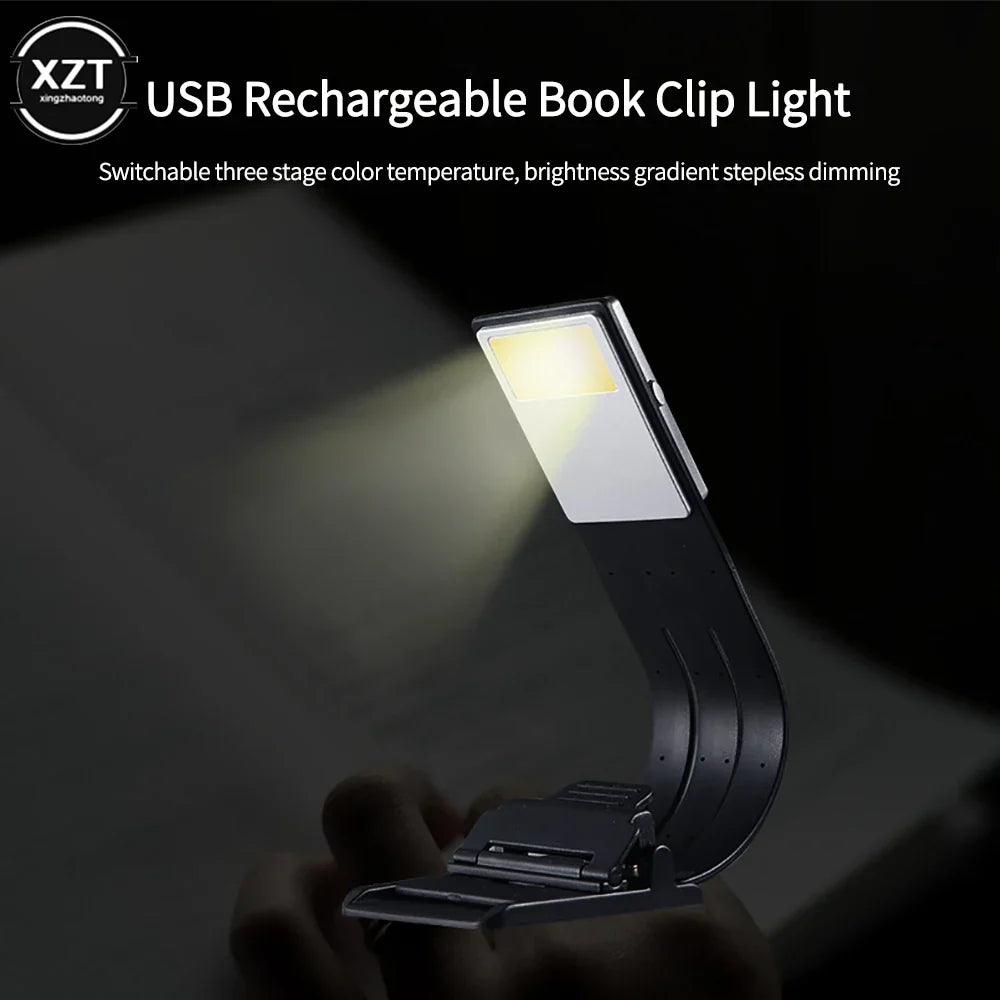 LeseGlow | Flexible USB-LED-Lampe mit Dimmfunktion für unterwegs