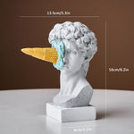 Kunstvolle Skulptur für modernes Wohndesign – Abstrakte Evolution
