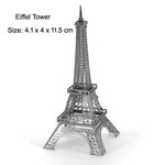 Kreatives 3D Metall Puzzle Set: Baue und Entdecke Weltwunder