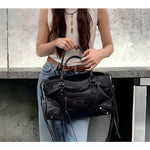 Elegante Schultertasche mit großem Stauraum für Damen