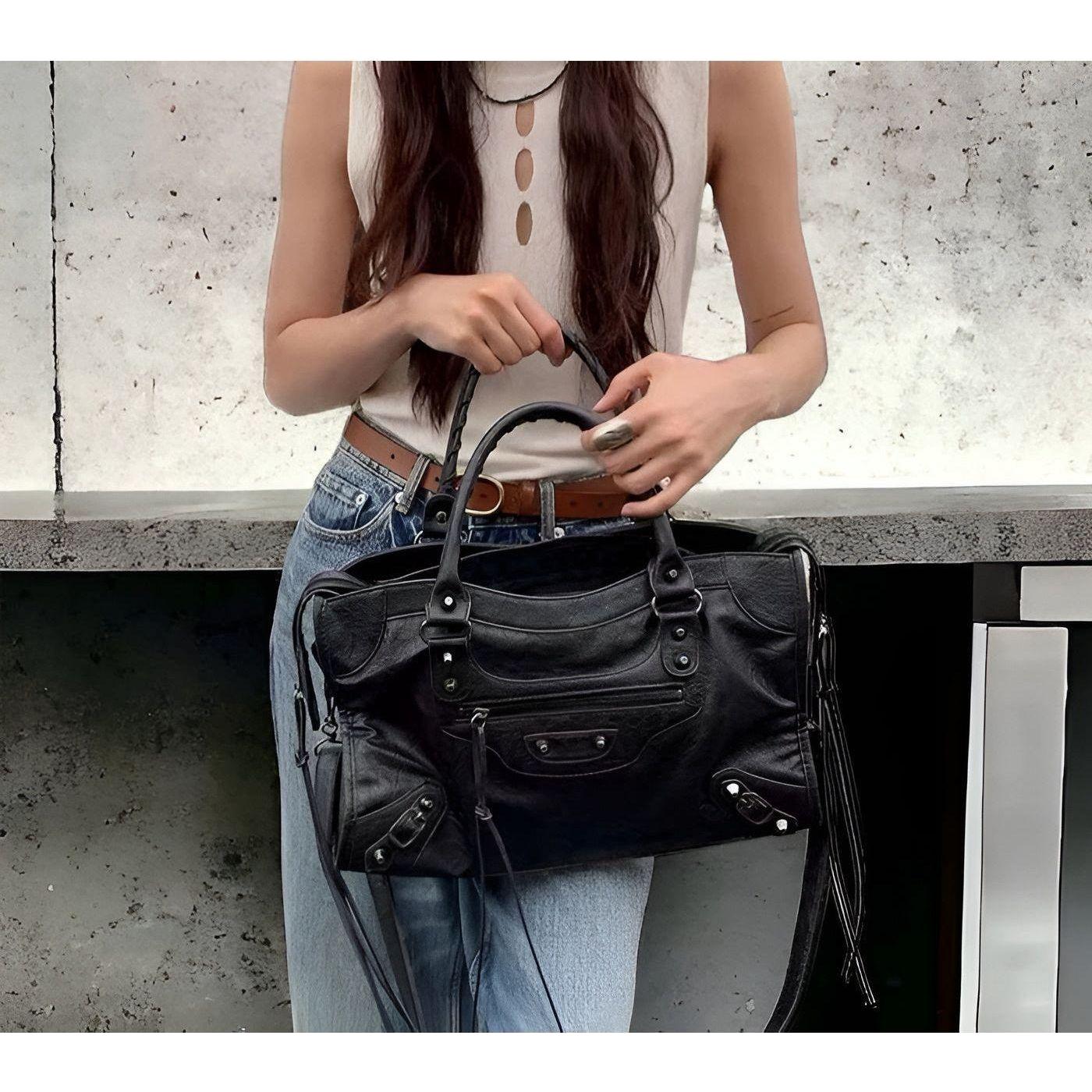 Elegante Schultertasche mit großem Stauraum für Damen