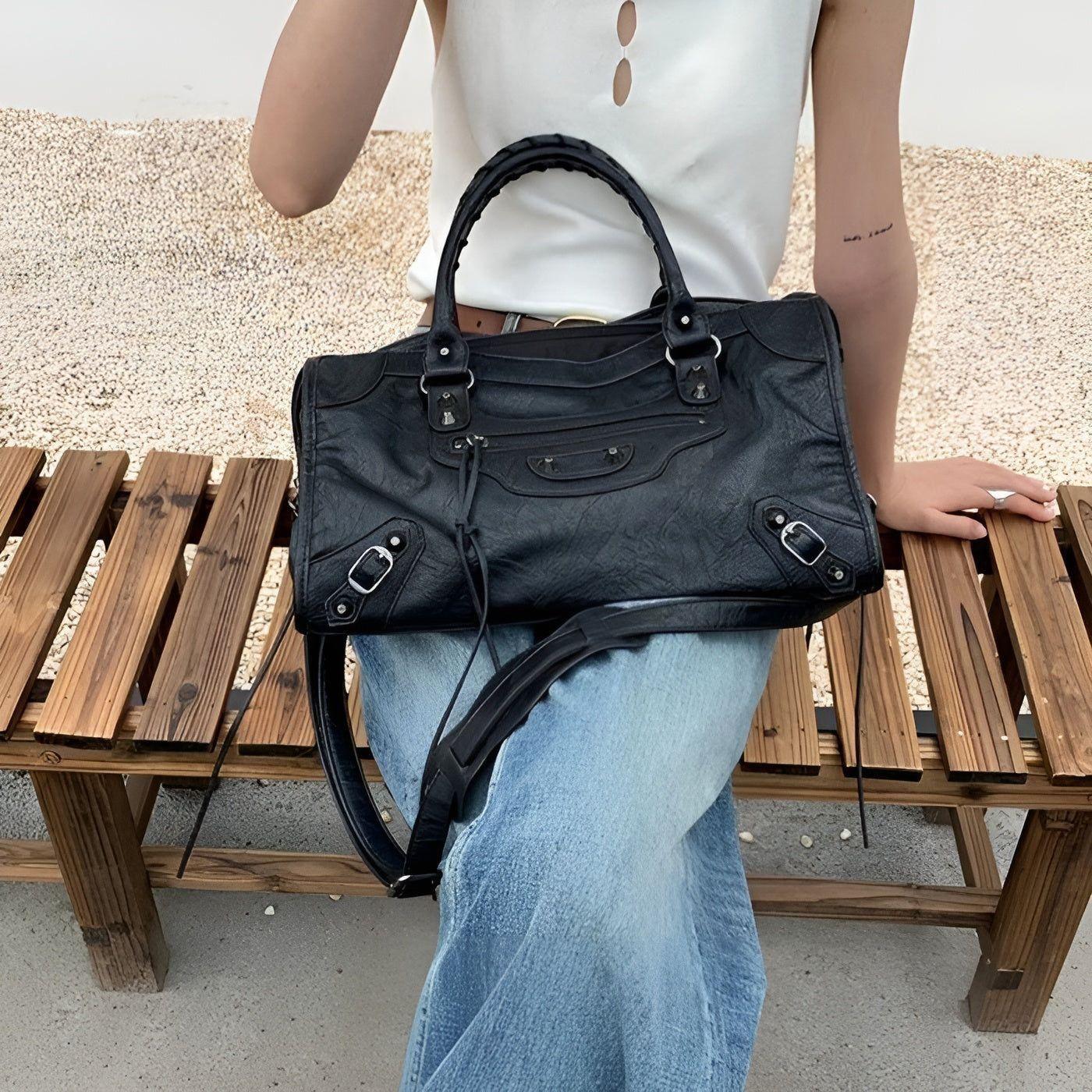 Elegante Schultertasche mit großem Stauraum für Damen