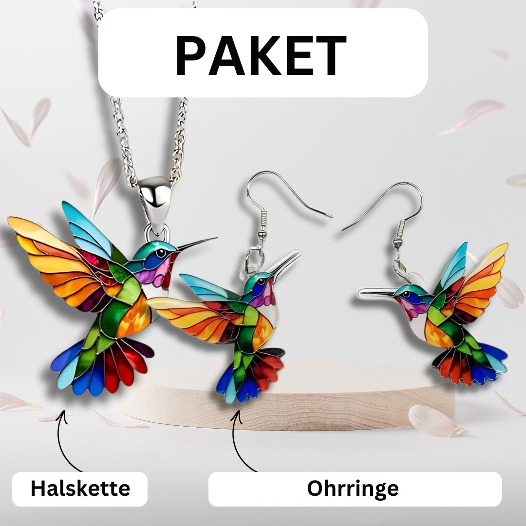 Samantha - Stylish Hummingbird Necklace