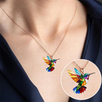 Samantha - Stylish Hummingbird Necklace