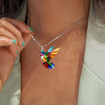 Samantha - Stylish Hummingbird Necklace