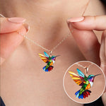 Samantha - Stylish Hummingbird Necklace
