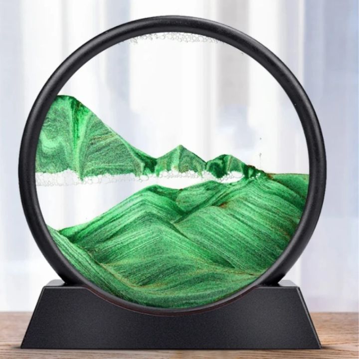 Entspannende Sandkunst im 3D-Design – Tiefsee-Kunstwerk