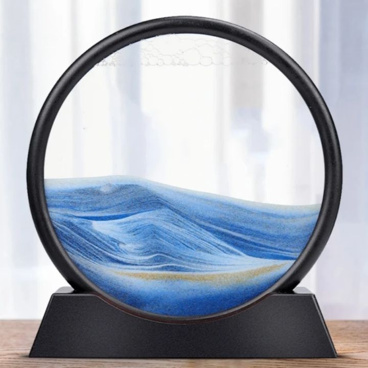 Entspannende Sandkunst im 3D-Design – Tiefsee-Kunstwerk