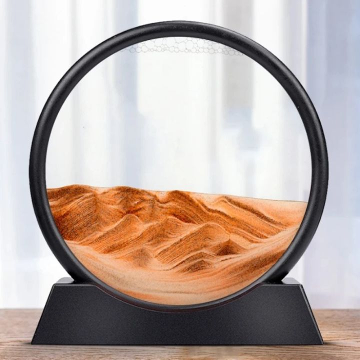 Entspannende Sandkunst im 3D-Design – Tiefsee-Kunstwerk