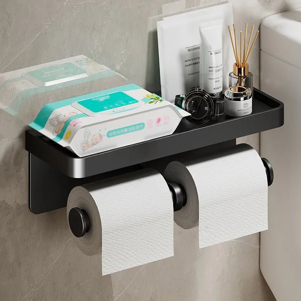 Multifunktionaler Toilettenpapierhalter – Modernes Design und praktische Anwendung