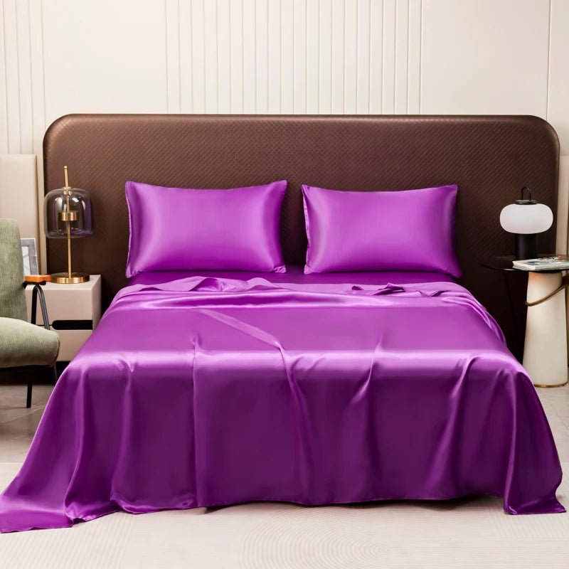 Leichtes Satin Bettwäsche Set | Kühlend und Sanft