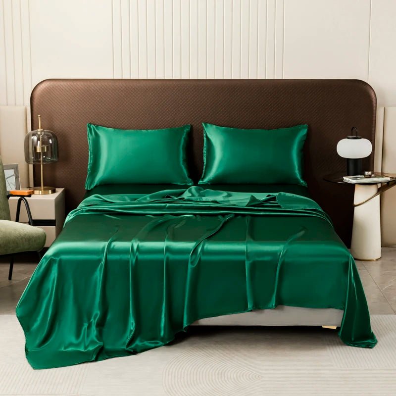 Leichtes Satin Bettwäsche Set | Kühlend und Sanft