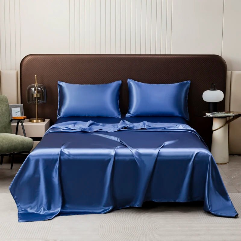 Leichtes Satin Bettwäsche Set | Kühlend und Sanft