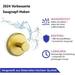 Saug-Haken für Dekorationen – Starker Halt ohne Bohren (2er Set)