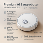 Intelligenter Bodenreiniger mit Wischfunktion – Saubere Räume leicht gemacht