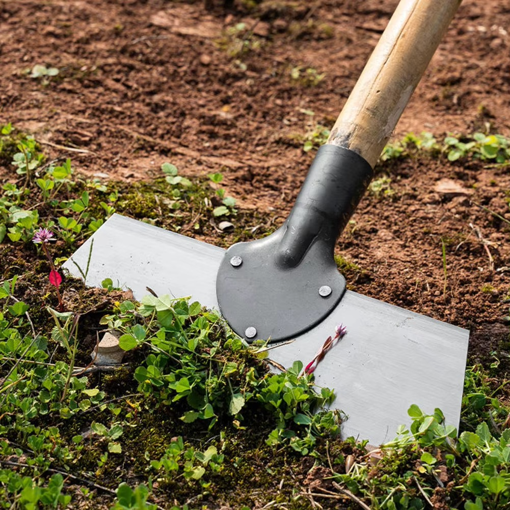 Robuste Gartenhacke und Schaber – Hochwertige Stahlklinge mit Holzgriff